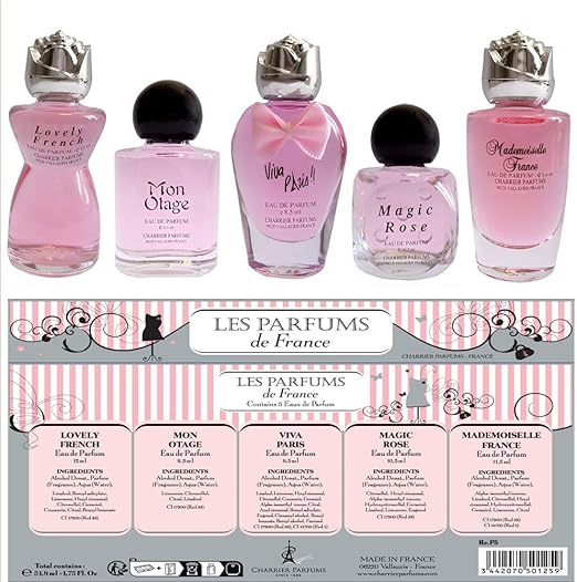 LES PARFUMS de France Collection Fashion