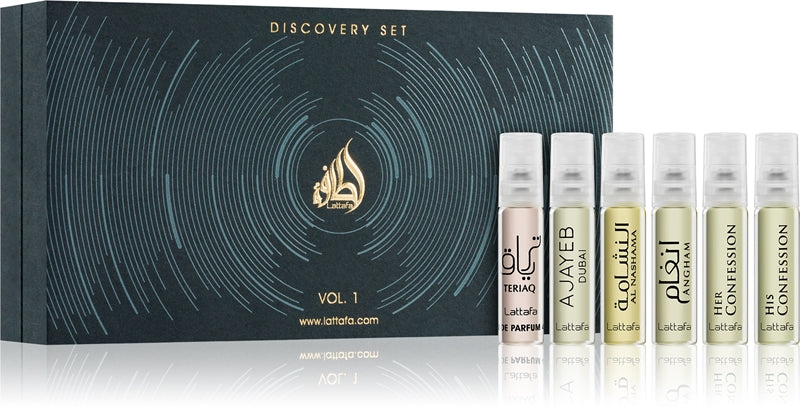 Lattafa Discover Set 4ml x 6