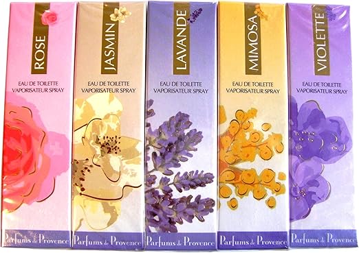 Parfums de Provence 5 x Eaux de Toilette 5 FL OZ 150 ML